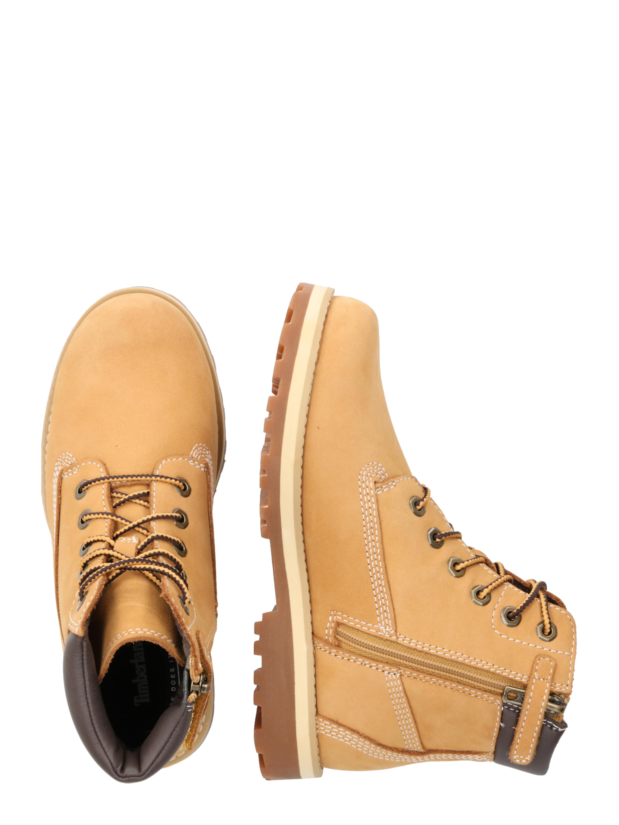 TIMBERLAND Csizma 'Courma Kid' - barna: oldalt