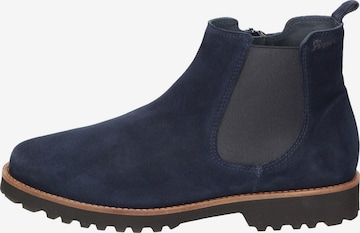 SIOUX Chelsea boots in Blauw: voorkant