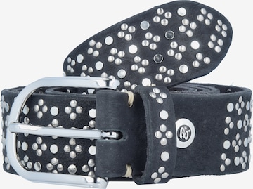 Ceinture b.belt Handmade in Germany en noir : devant