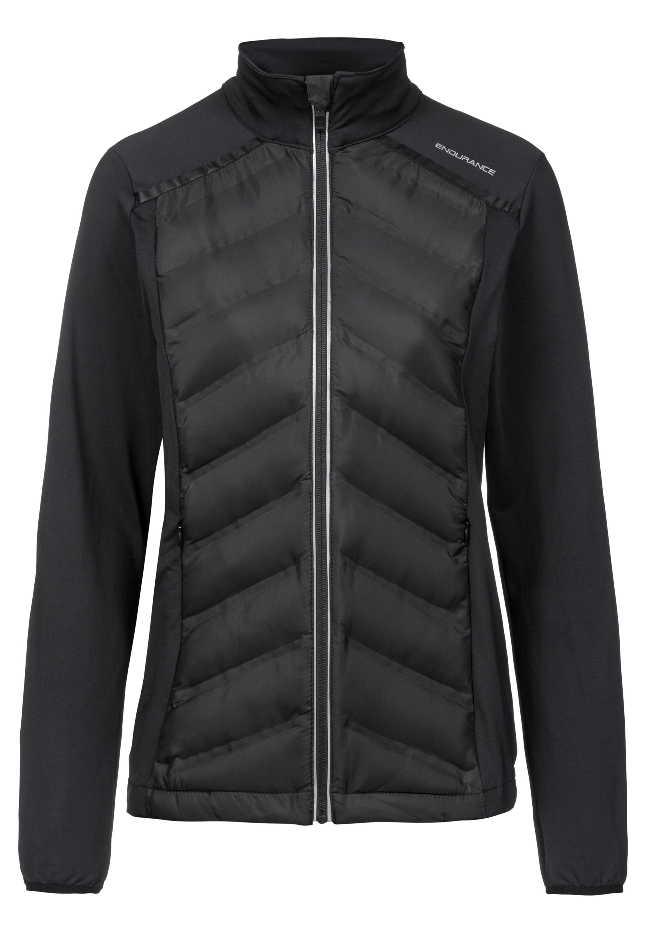 ENDURANCE - Laufjacke 'Basco' in schwarz