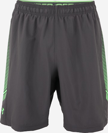 UNDER ARMOUR Sportshorts 'Woven Graphic' in Grau: predná strana