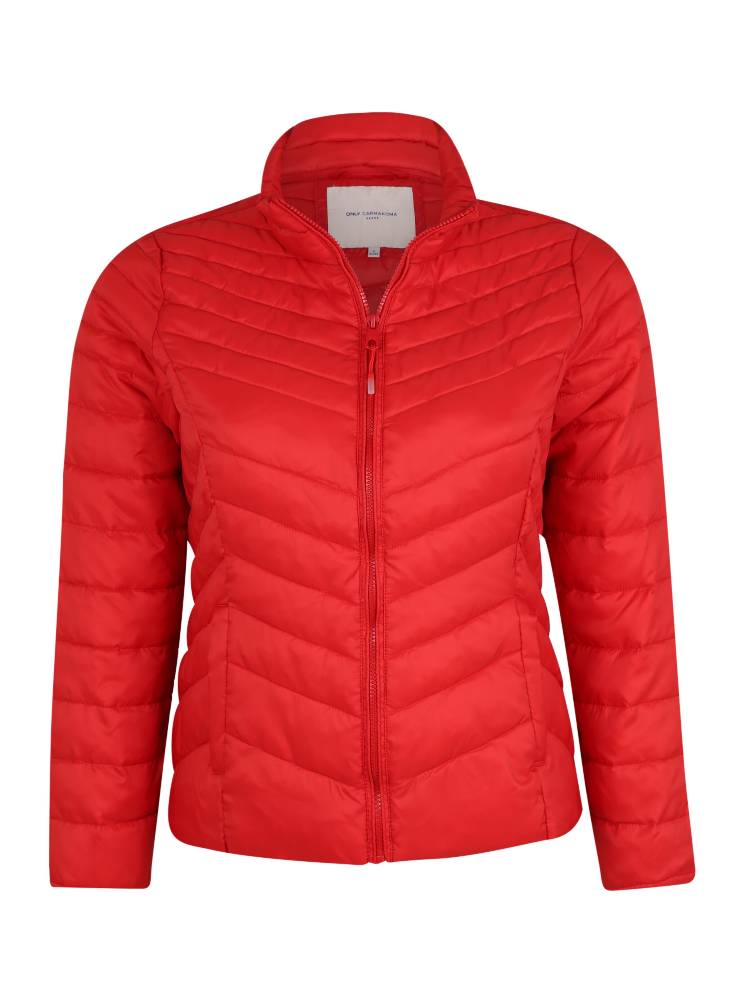 ONLY Carmakoma - Tussenjas 'DEMI AW NYLON JACKET OTW' in de kleur Bessen