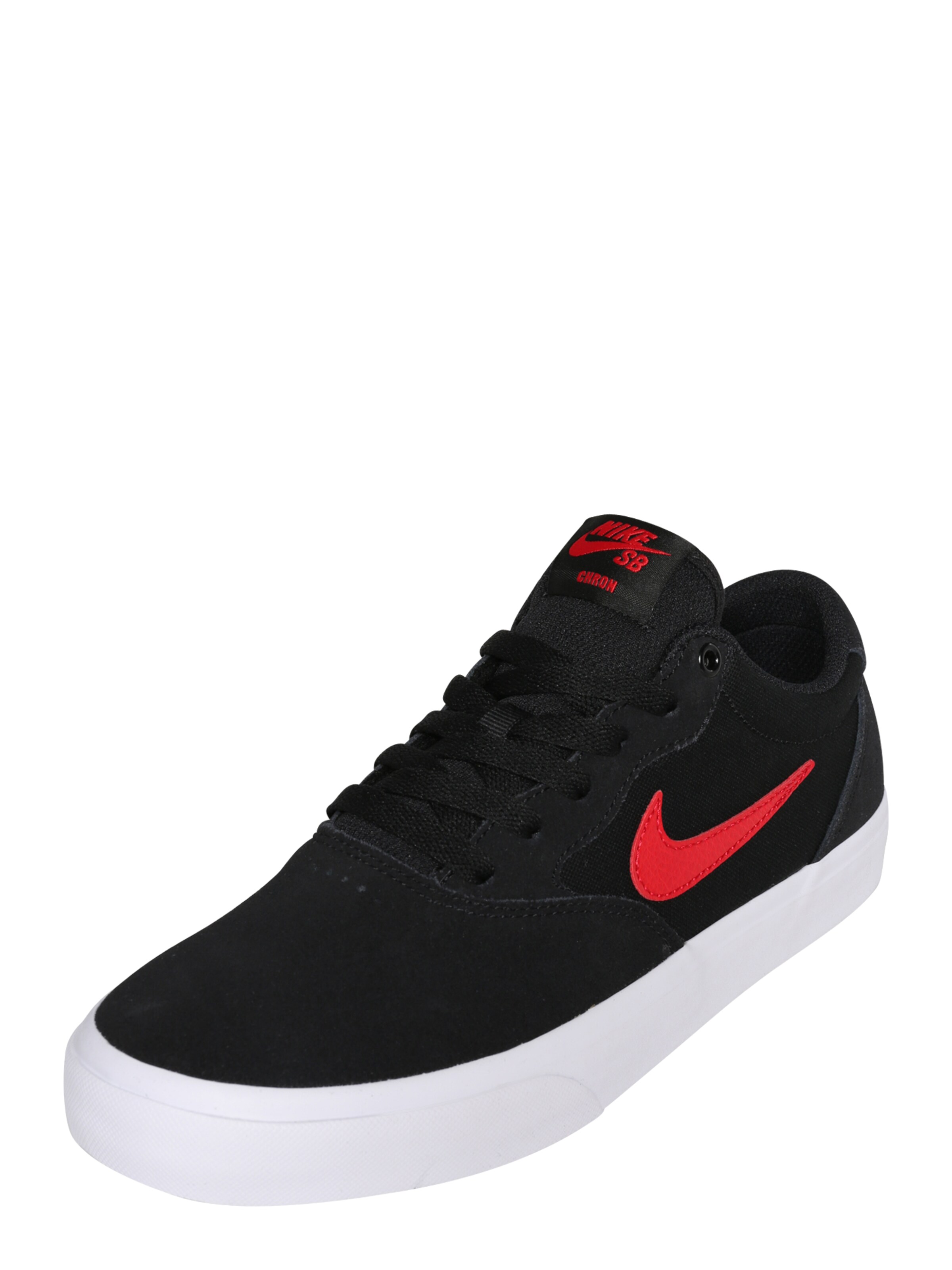 Nike SB Sneaker 'Chron' in rot / schwarz, Produktansicht