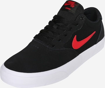 Nike SB Rövid szárú sportcipők 'Chron' - fekete: elől