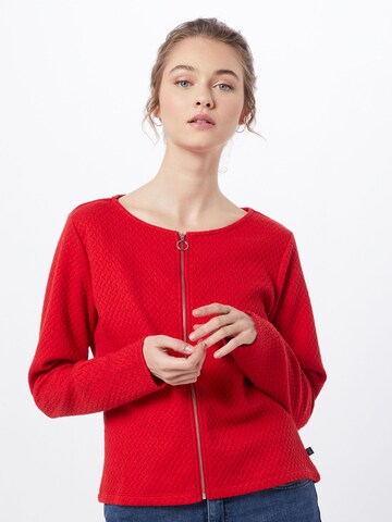 QS Sweatjacke in Rot: predná strana