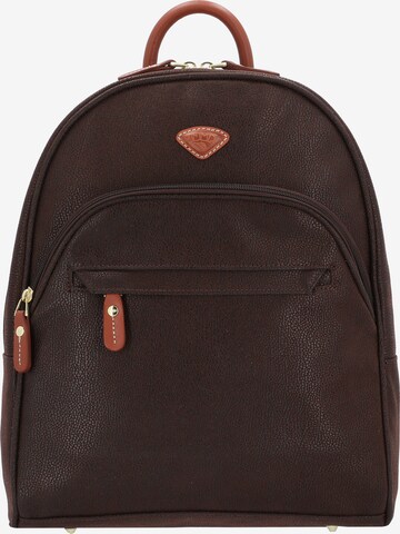 Jump Backpack in Brown: front