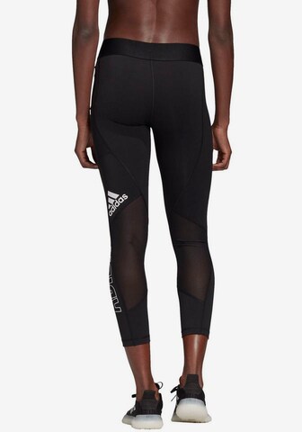 ADIDAS PERFORMANCE Skinny Urheiluhousut värissä musta