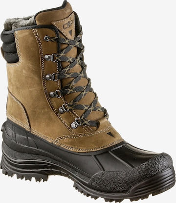 CMP Lace-Up Boots in Brown