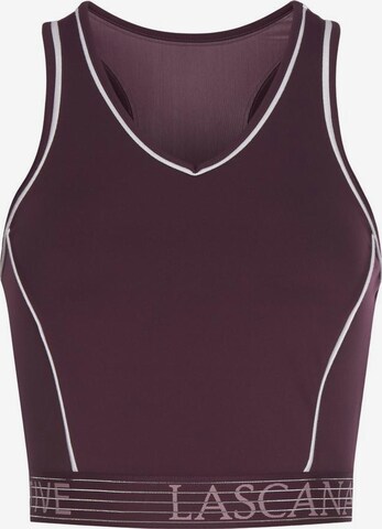 LASCANA ACTIVE Sports Top in Purple: front