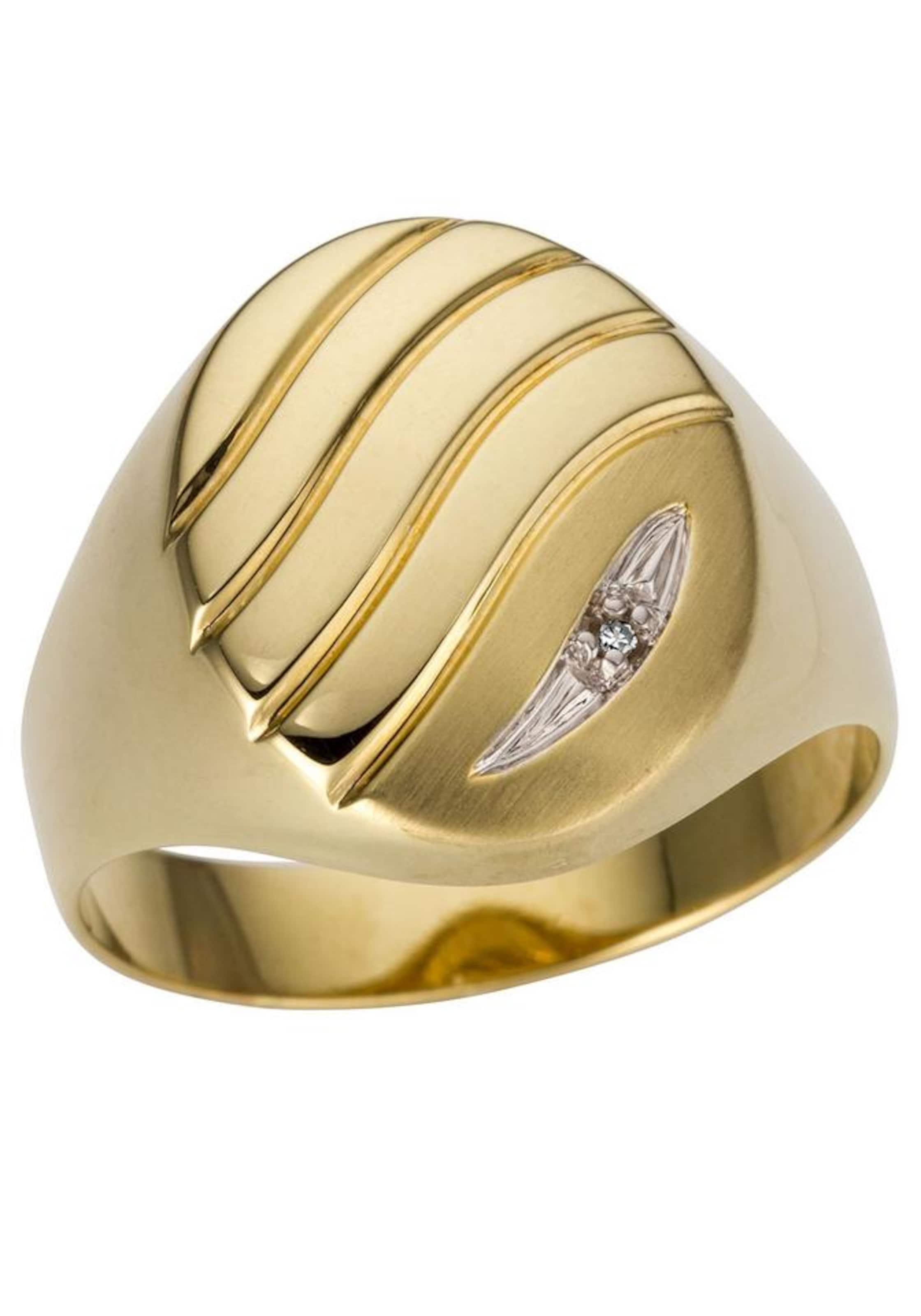 FIRETTI Goldring in Gold: Vorderseite