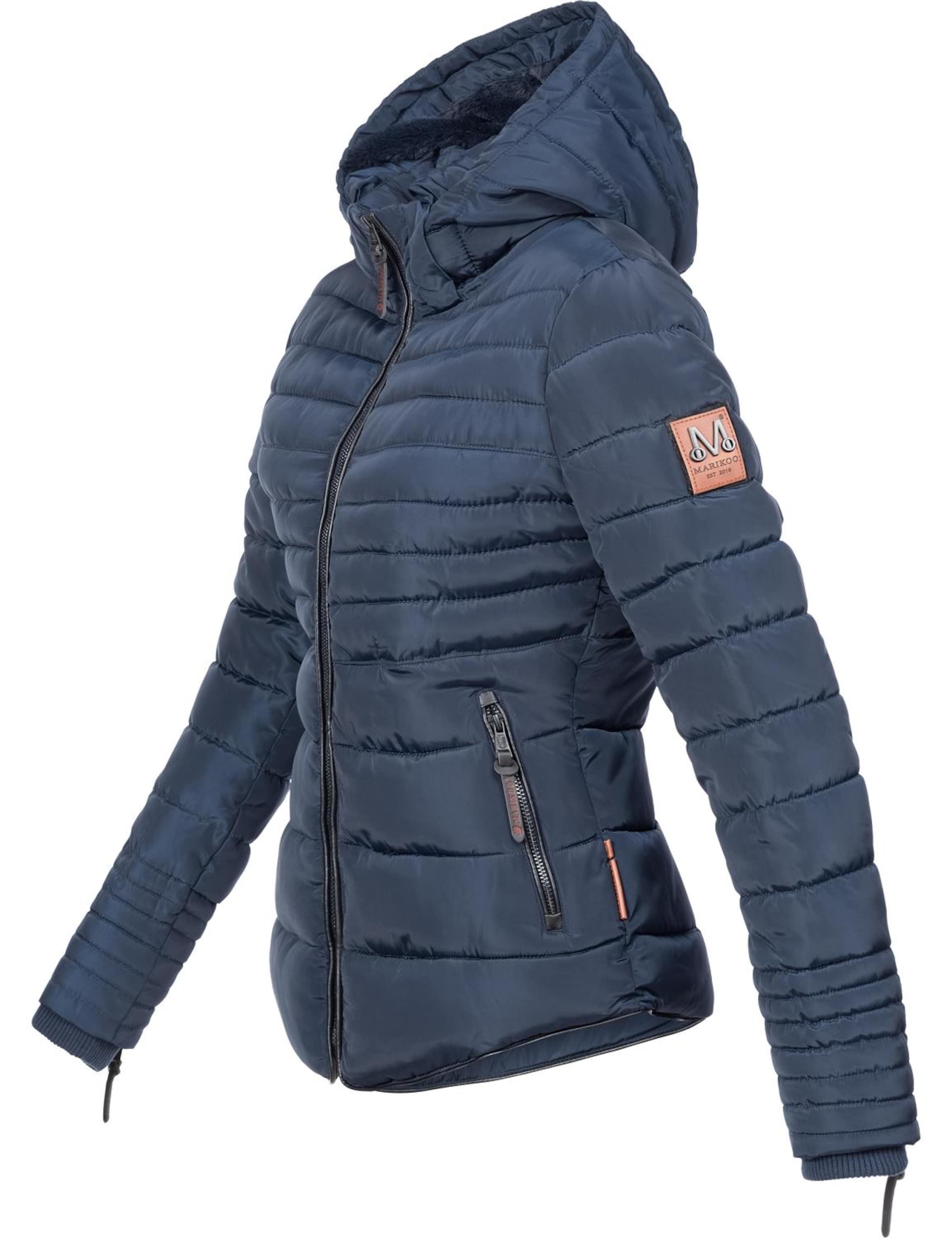 MARIKOO Winter jacket 'Amber' in Blue