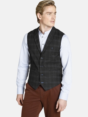 Charles Colby Suit Vest 'Duke Oscar' in Blue: front