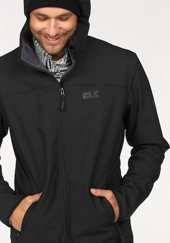 JACK WOLFSKIN Outdoor jacket 'Northern Point' in Black