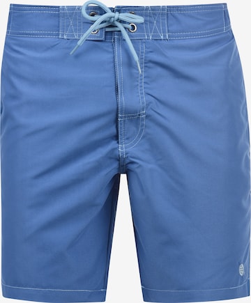 BLEND Zwemshorts 'GOMES' in Blauw: voorkant