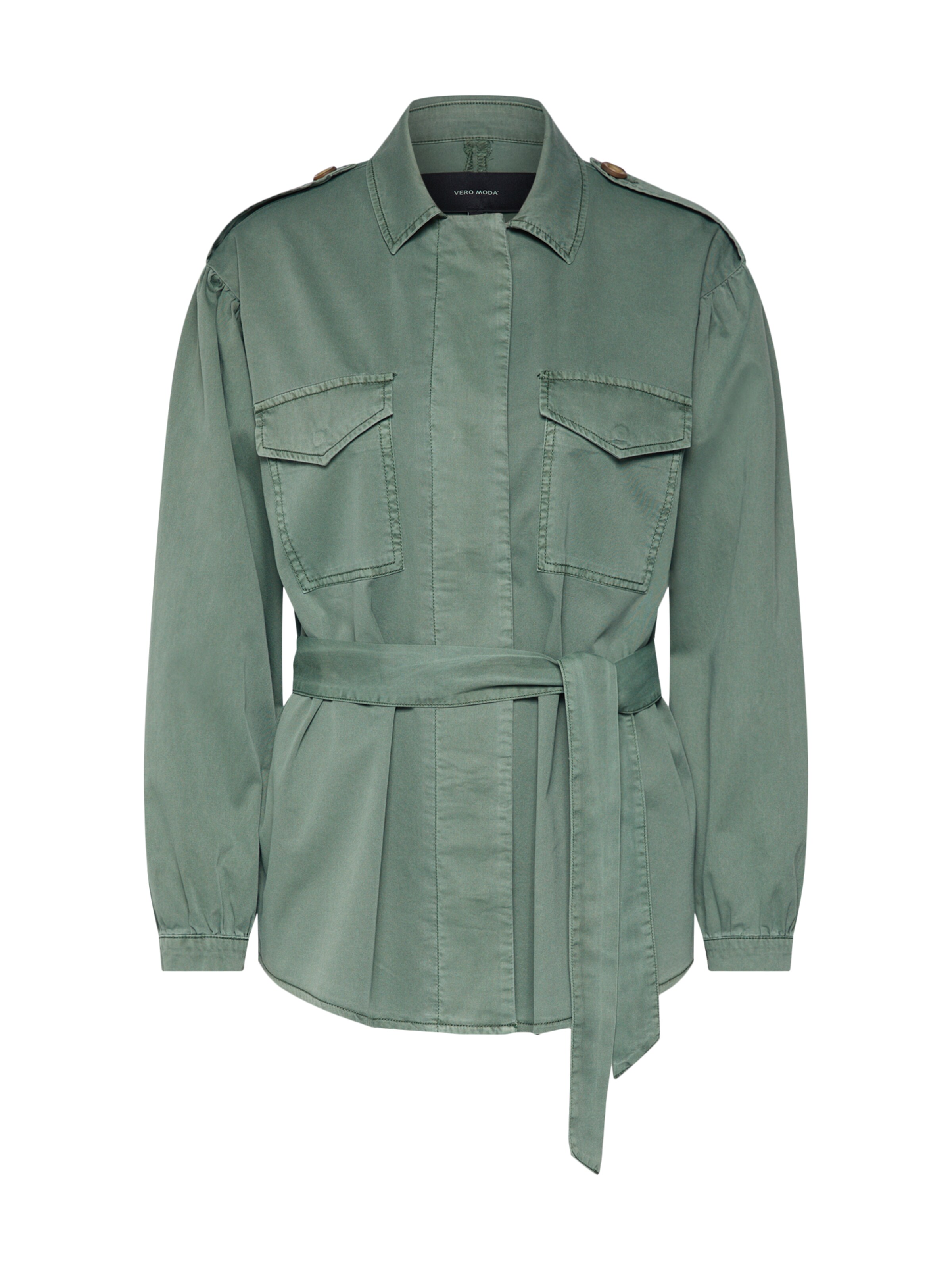 VERO MODA - Tussenjas 'FLAME' in de kleur Lichtgroen