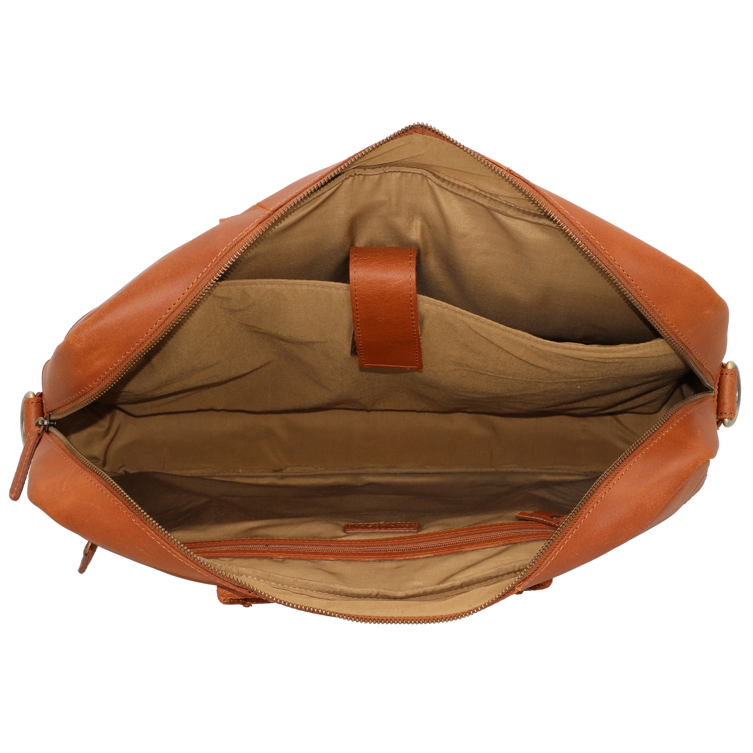 Borsa portadocumenti 'Vintage Max' di Burkely in marrone