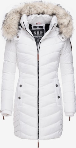 NAVAHOO Winter coat 'Nimalaa' in White: front