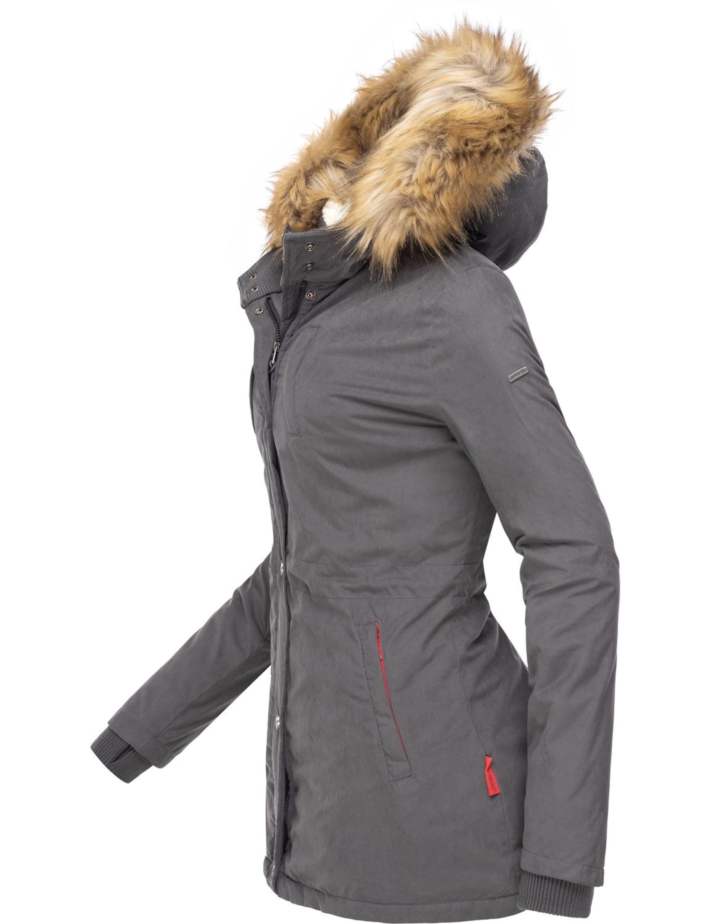 MARIKOO Vinterparka 'Akira' i grå