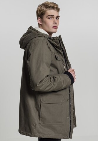 Urban Classics Parka in Grün