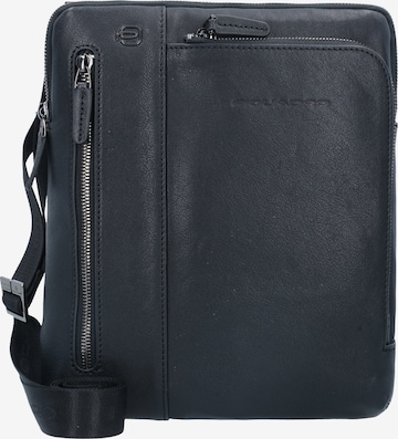 Piquadro Crossbody Bag 'Black square' in Black: front