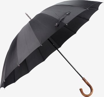 bugatti Umbrella 'Doorman' in Black: front