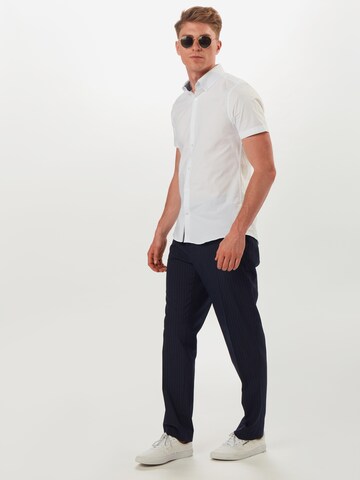 BURTON MENSWEAR LONDON Slim fit Chino Pants in Blue