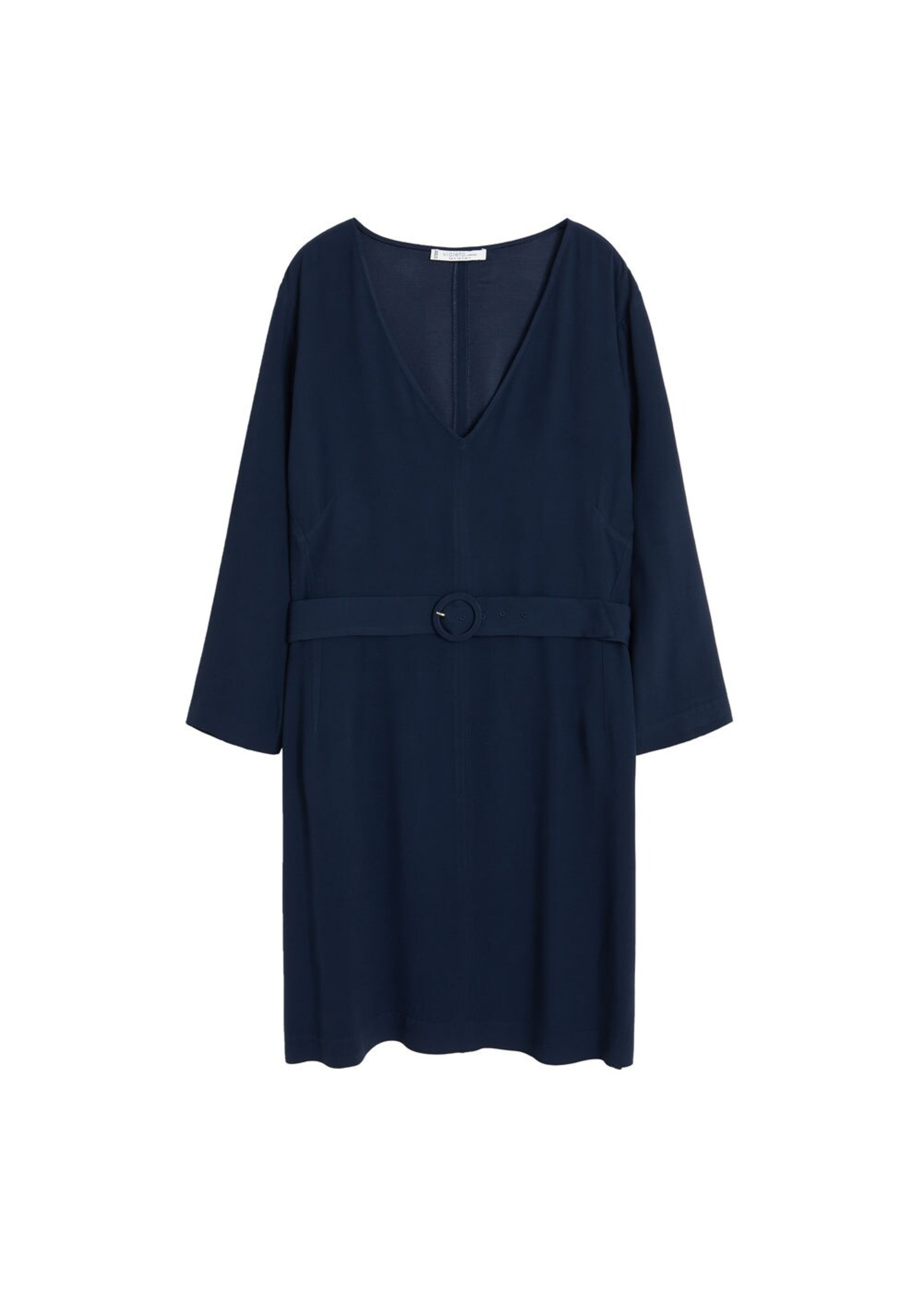 VIOLETA by Mango - Kleid 'Chainy5' in dunkelblau