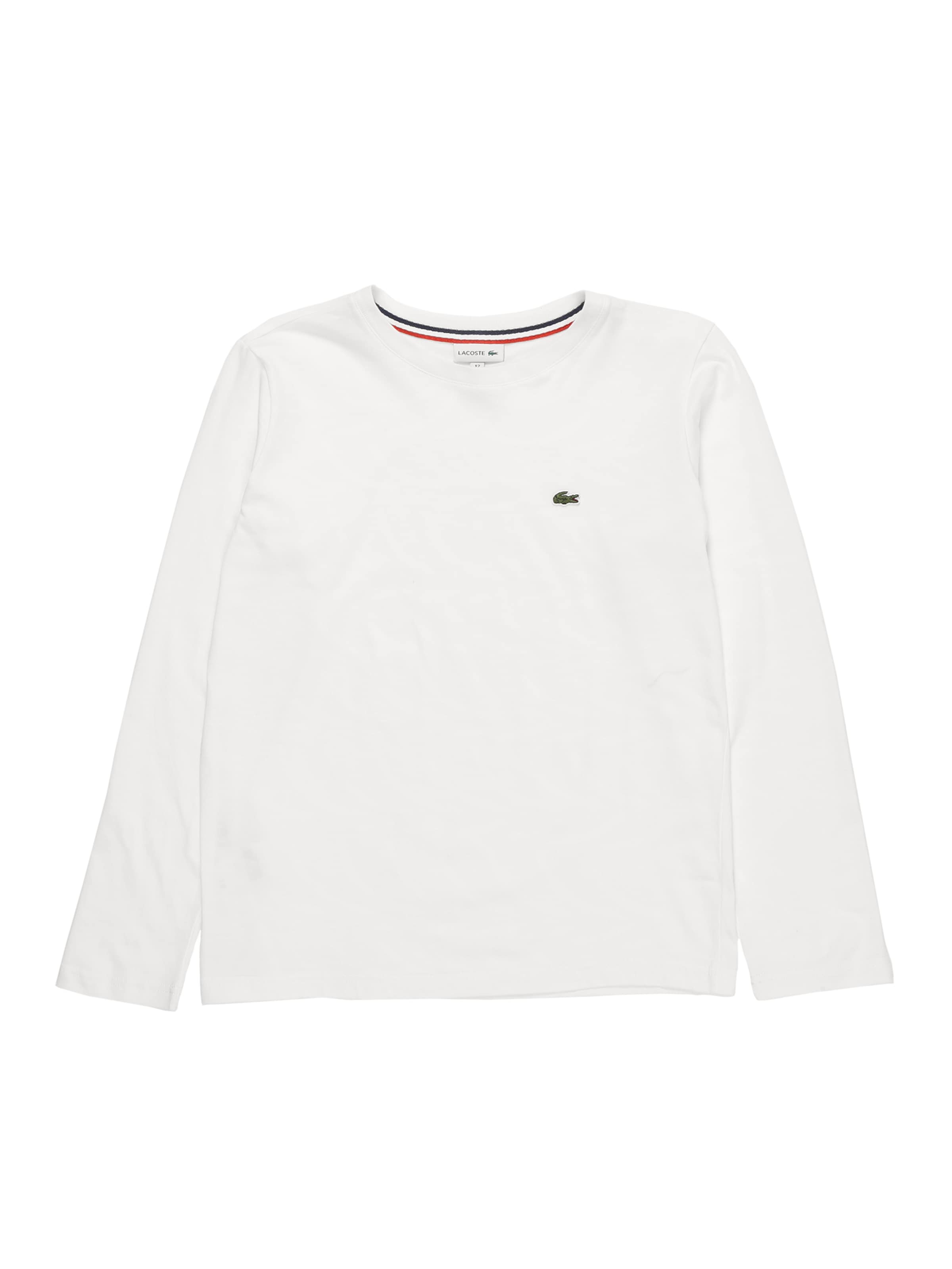 Garçon T-Shirt LACOSTE en Blanc 