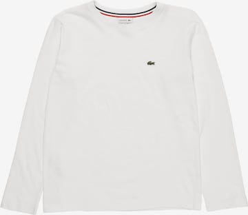 T-Shirt LACOSTE en blanc : devant