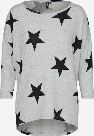 T-shirt 'Malena' VERO MODA en gris : devant