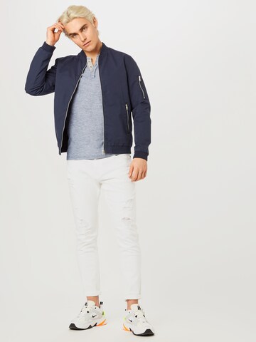 TOM TAILOR T-Shirt in Blau