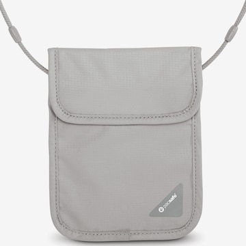 Pacsafe Crossbody Bag in Grey: front