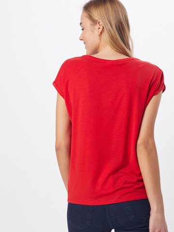 VERO MODA Shirt 'VMAva' in Red: back