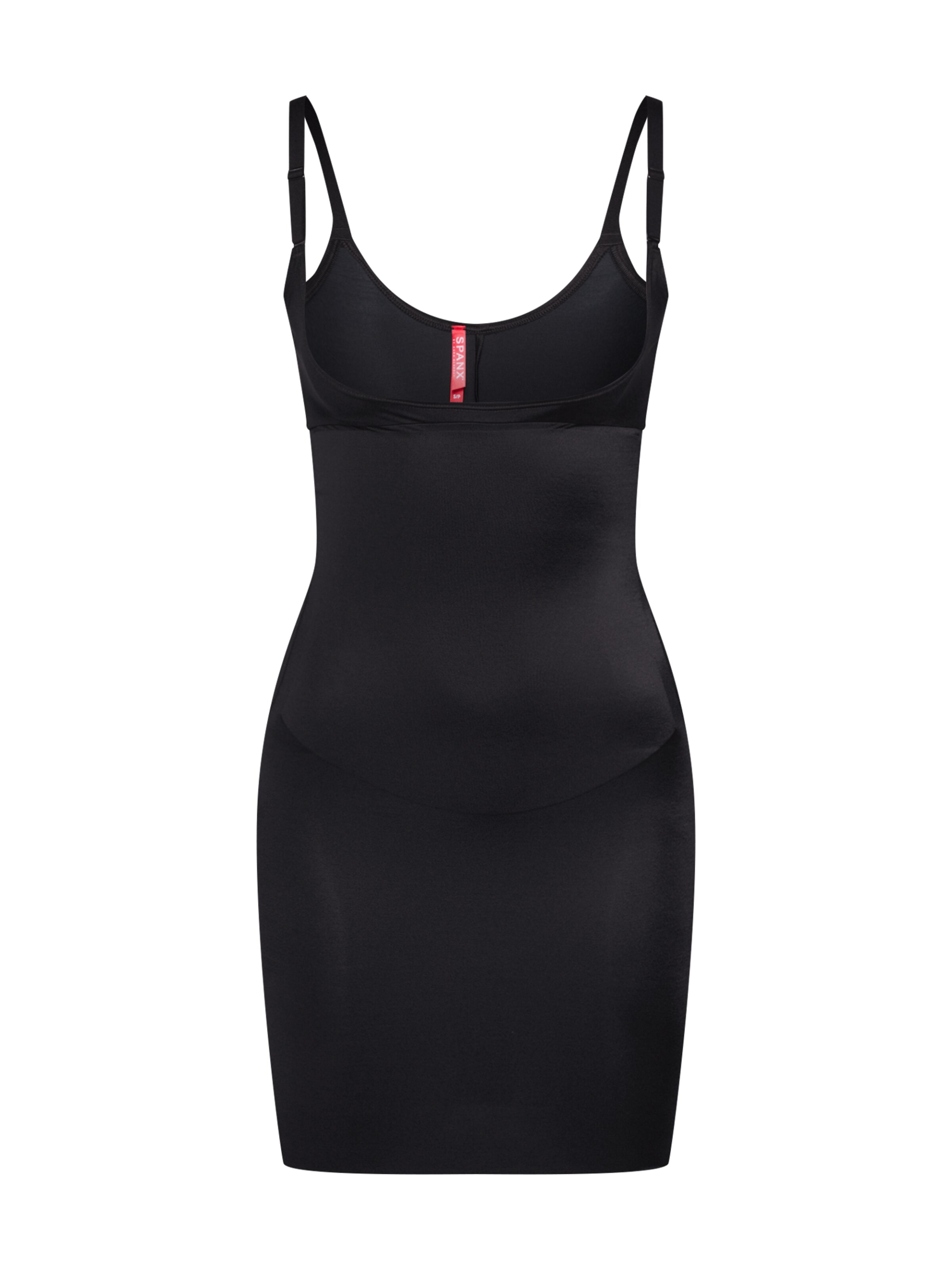 SPANX - Shapingtop 'NO-SLIP OB REVERSIBLE FULL SLIP' in de kleur Zwart