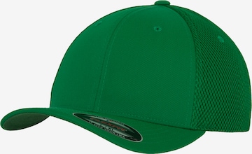 Casquette Flexfit en vert : devant