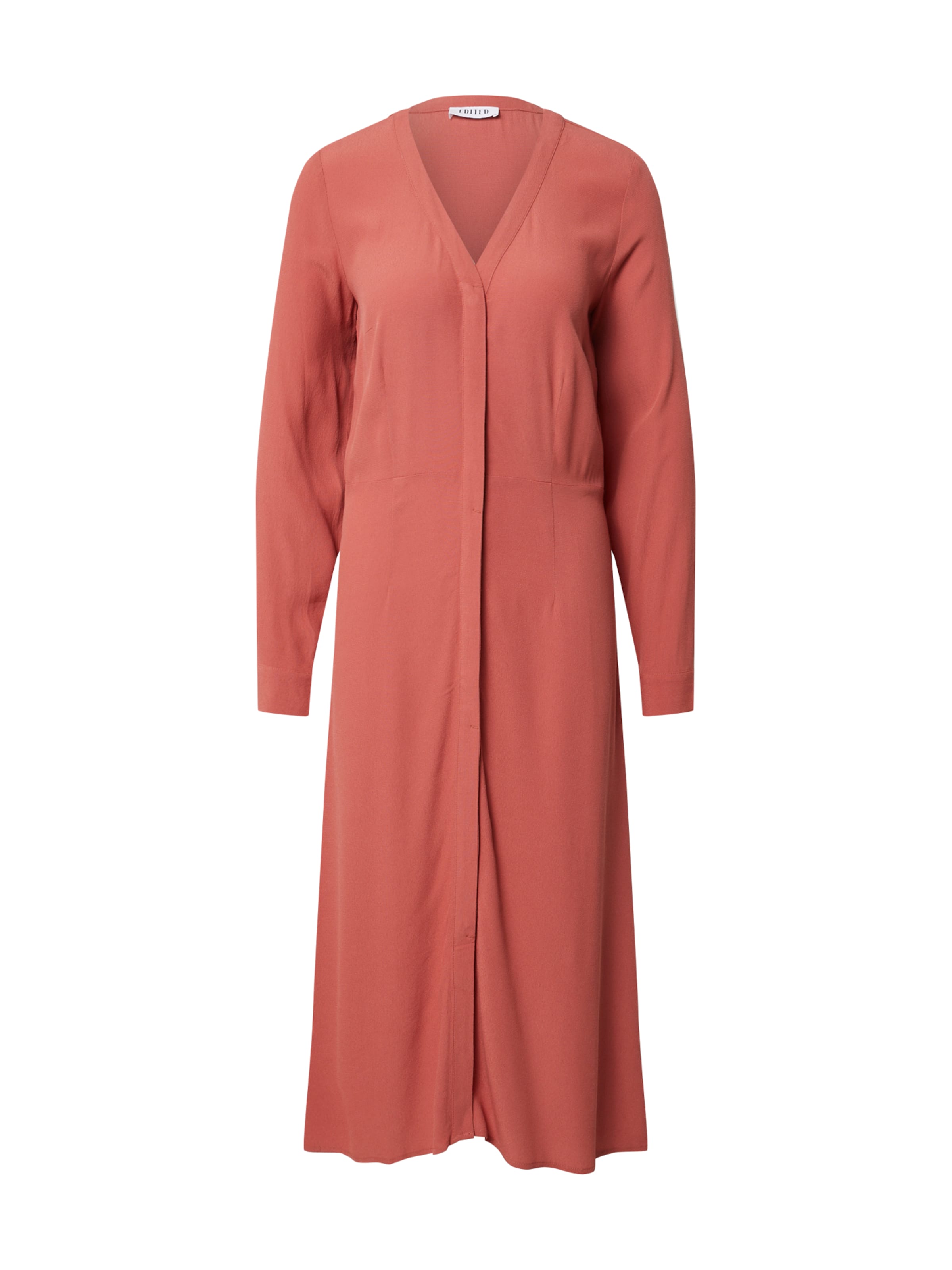 EDITED Robe-chemise &#x27;Sallie&#x27; en corail, Vue avec produit