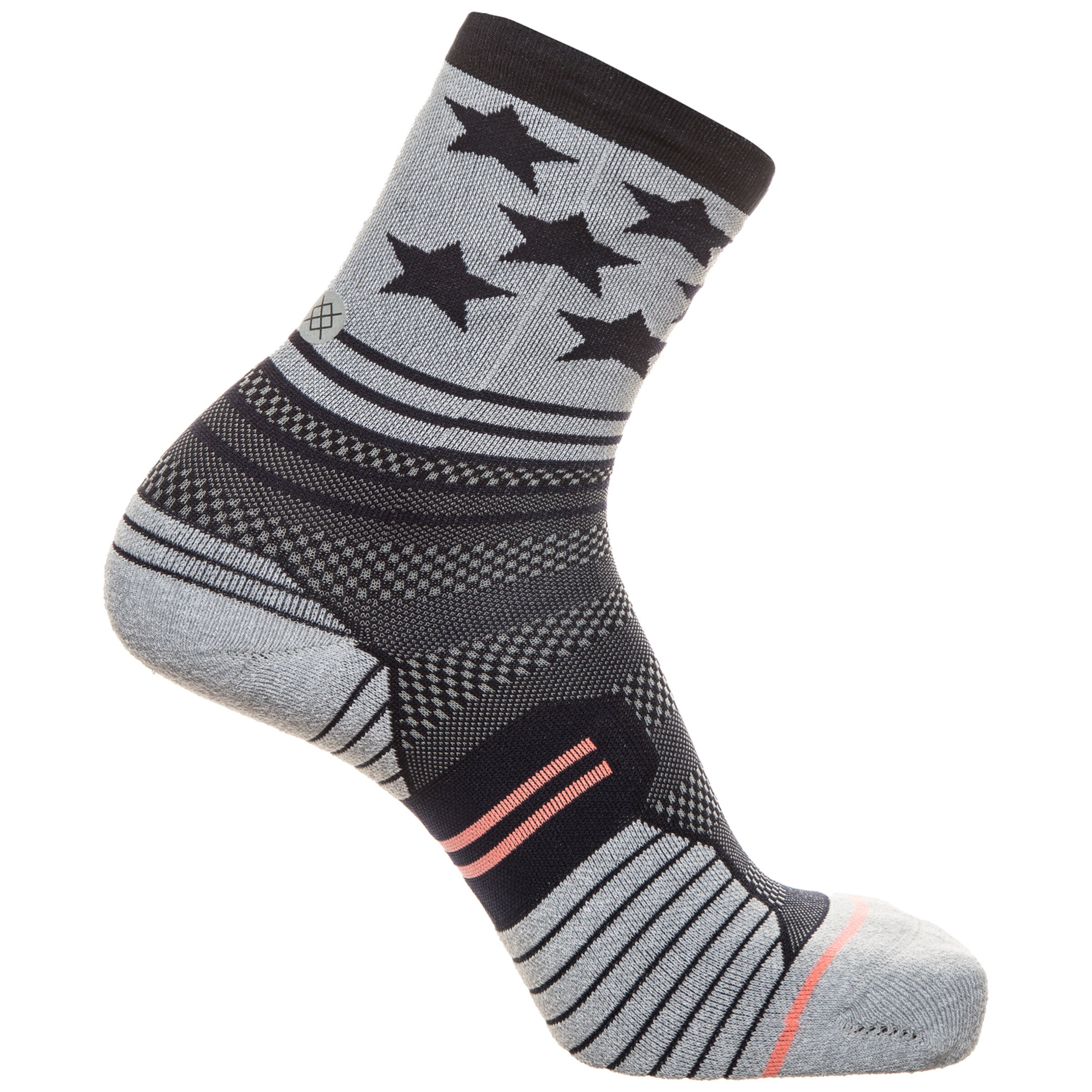 Stance - 'Gladiator Crew' Laufsocken in grau
