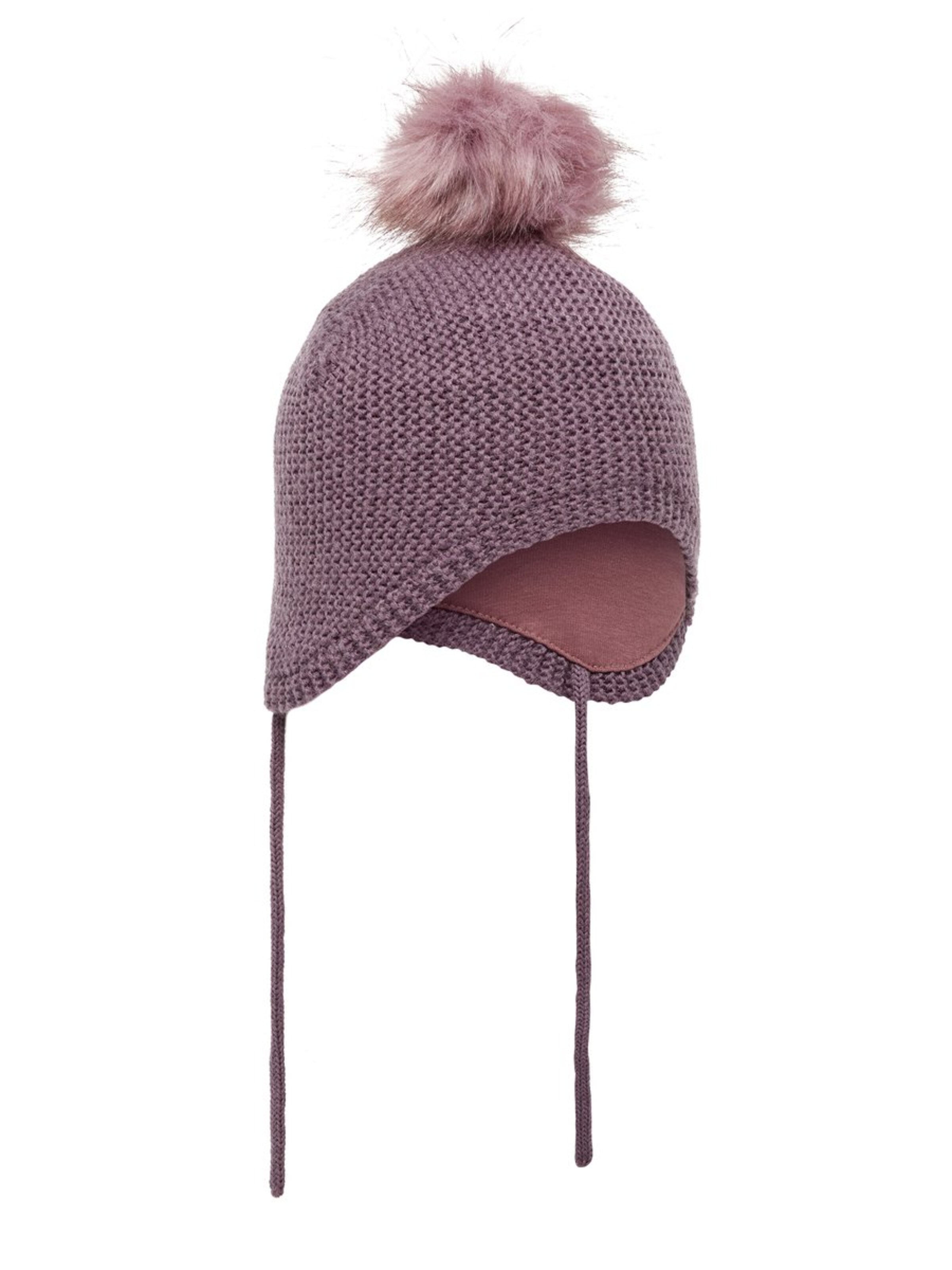 NAME IT - Muts in de kleur Lila