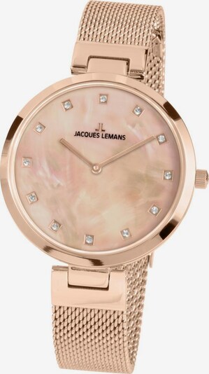 Jacques Lemans Uhr in rosegold, Produktansicht