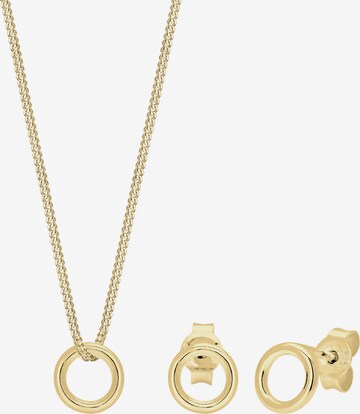 ELLI PREMIUM Jewelry Set 'Geo' in Gold