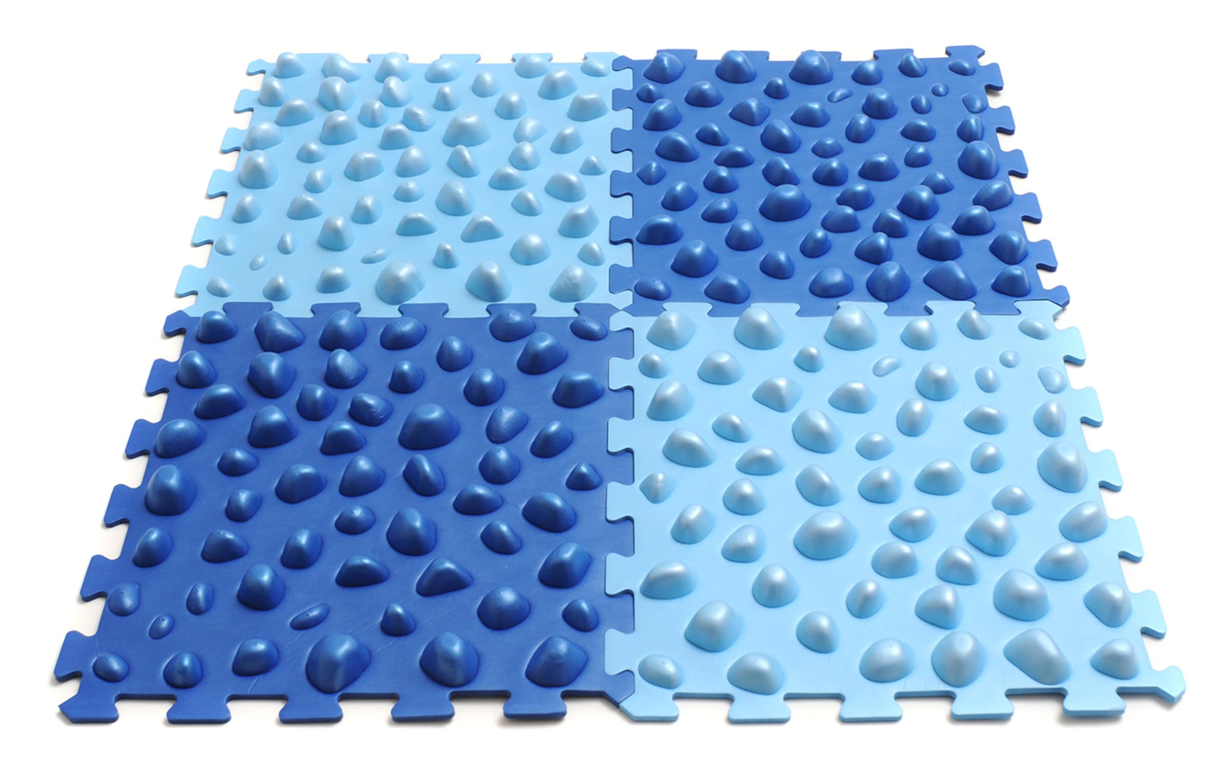 YOGISTAR.COM Fuß Massage Board in Blau: Vorderseite