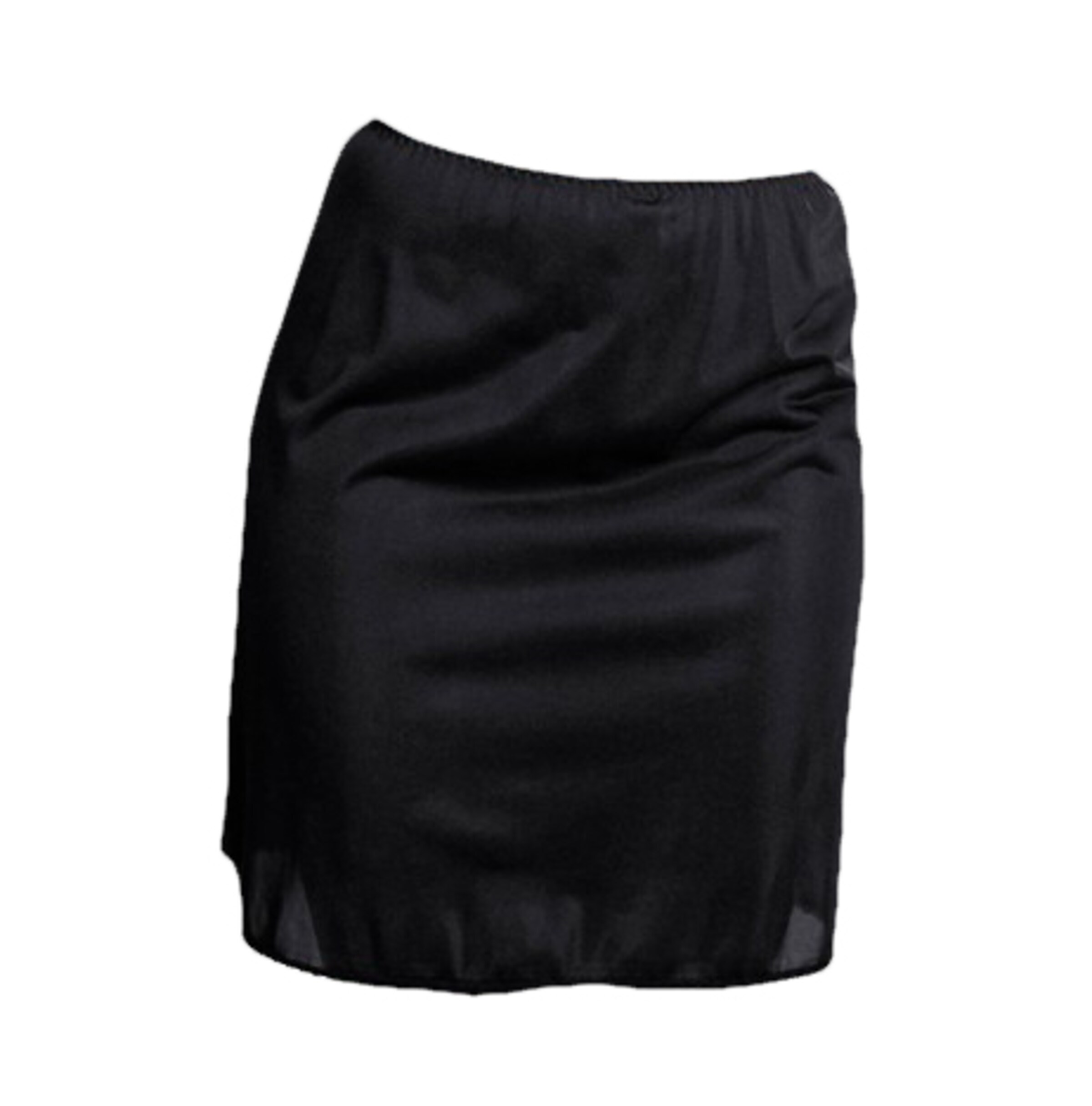 LASCANA - Unterrock knielang in schwarz