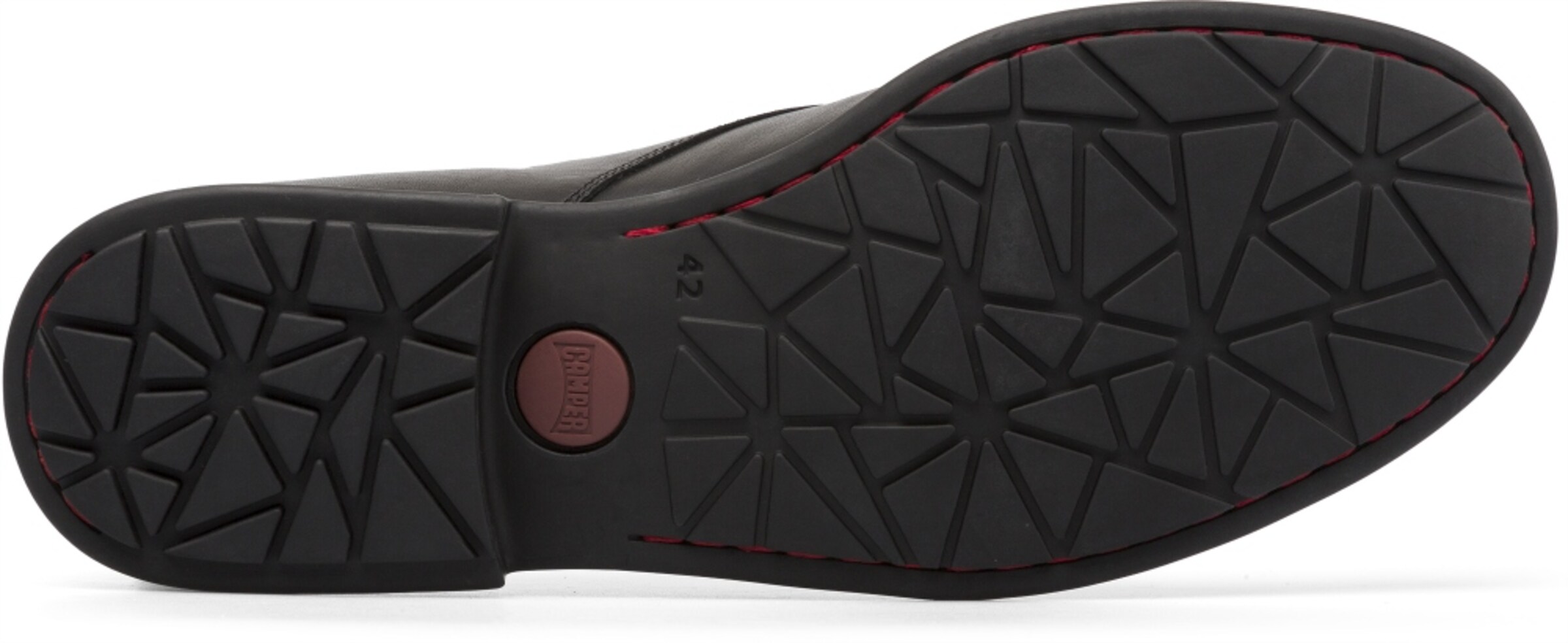 Chaussure à lacets 'Mil' CAMPER en noir