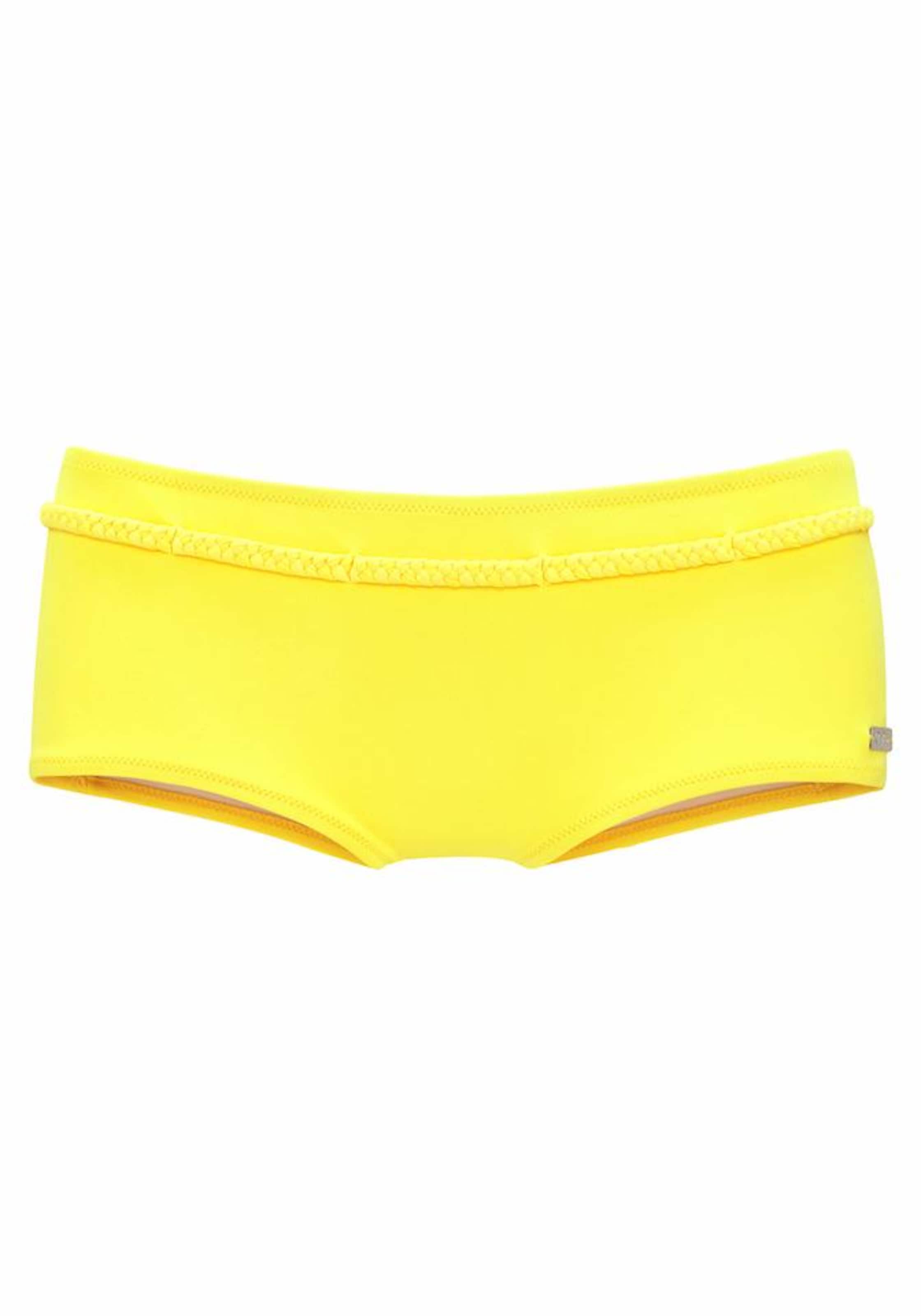 BUFFALO Pantaloncini per bikini Happy in Limone 