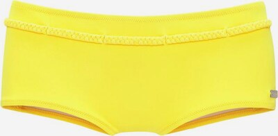 Slip costum de baie 'Happy' BUFFALO pe galben citron, Vizualizare produs