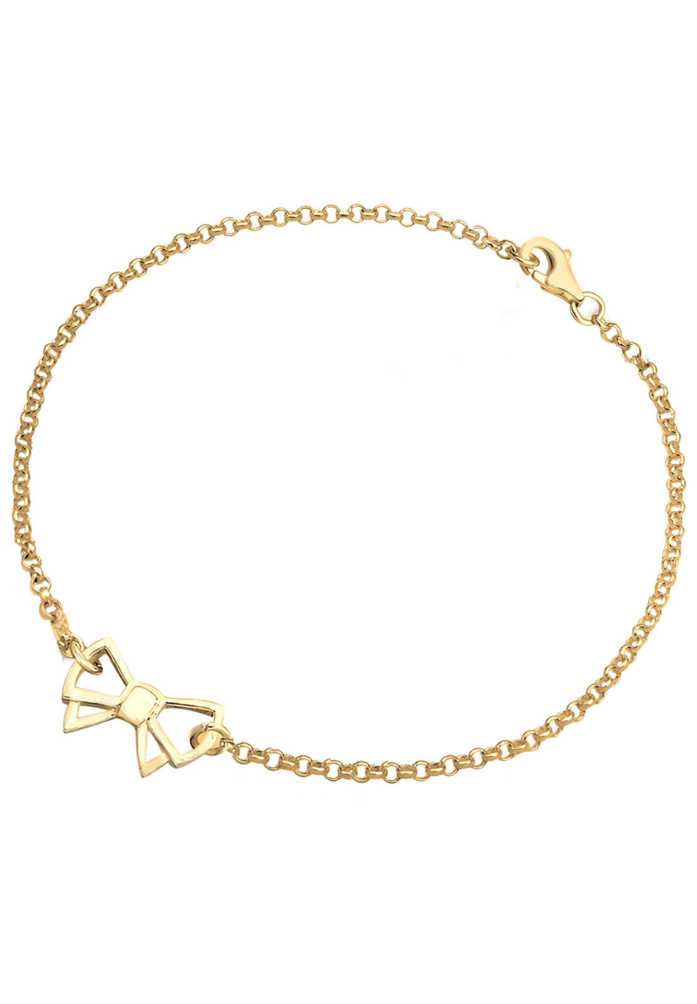 ELLI Armband 'Schleife' in Gold