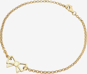 ELLI Armband 'Schleife' in Goud