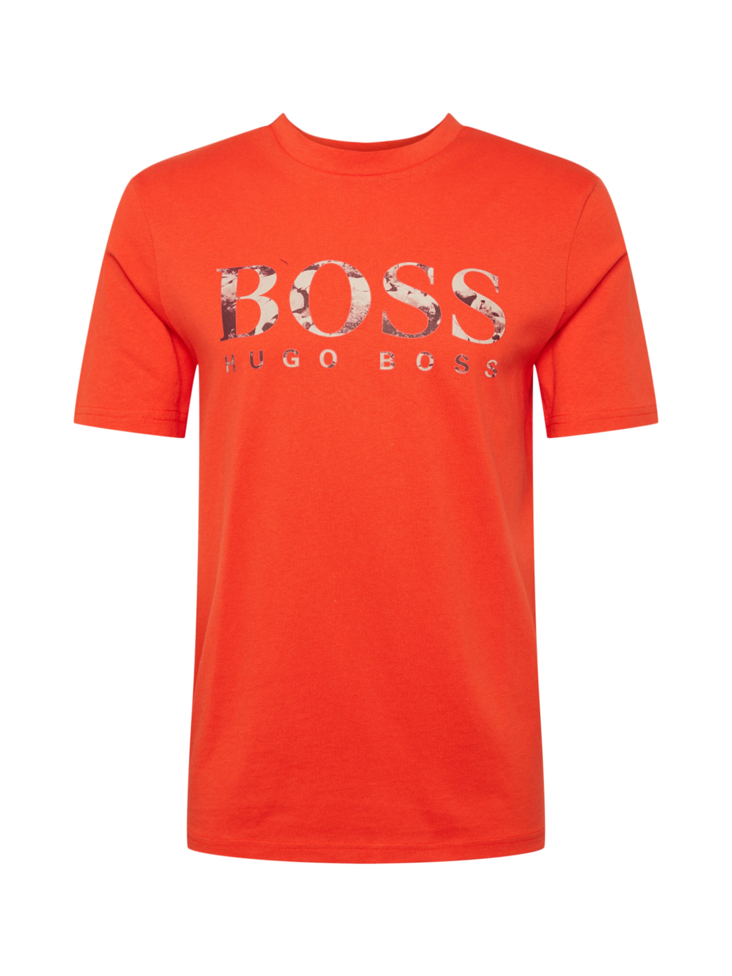 BOSS - Shirt 'Tauch 1 10208401 01' in de kleur Donkeroranje