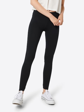 Skinny Leggings 'Kaya' de la ABOUT YOU pe negru: față