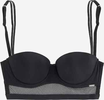 Reggiseno di s.Oliver in nero: frontale